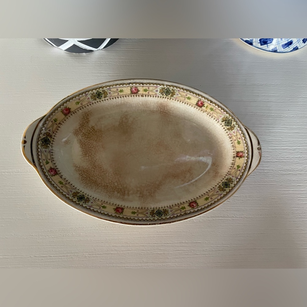 Vintage Homer Laughlin Empress 20 N 5 oval small serving platter